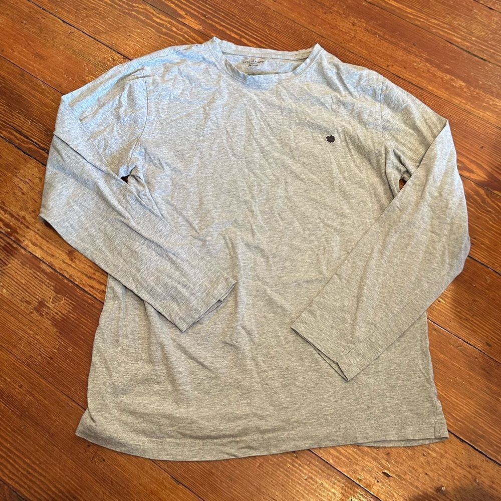 Lucky Brand a lot gray long sleeve tee size medium